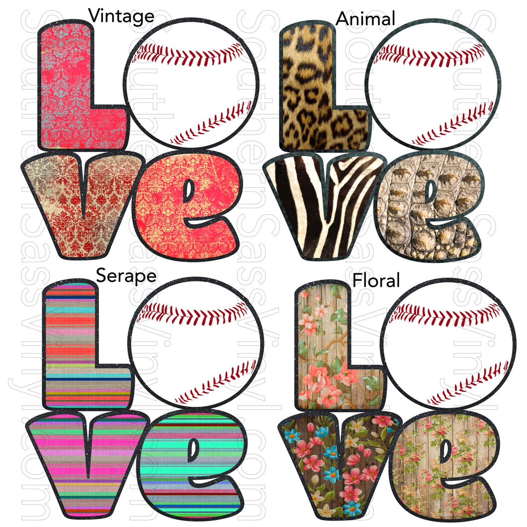 Baseball Love- Digital Download