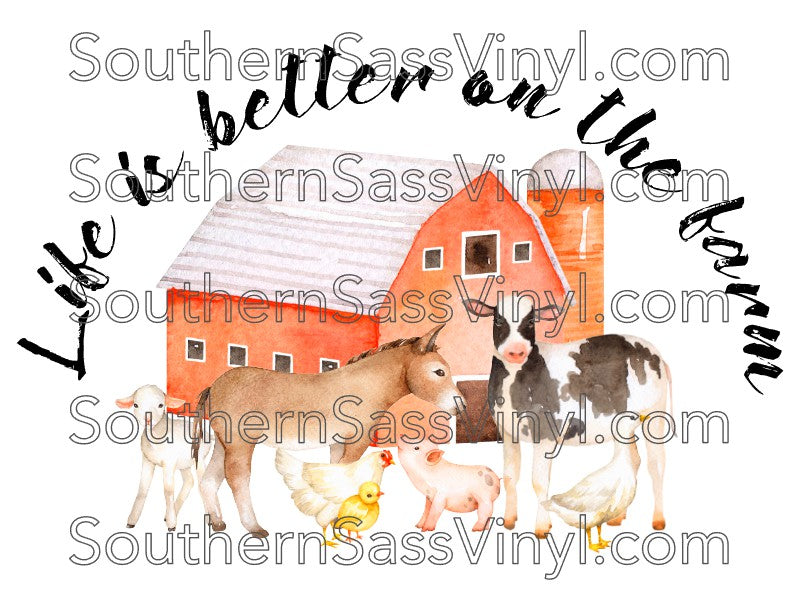 Better On the Farm- Digital Download