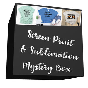 Screen Print and Sublimation Mystery Box