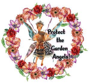 FREE Design "Protect Garden Angels"- Digital Download PNG Clipart Graphic