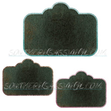 Load image into Gallery viewer, Set of 9 Patina Leather Tag Frames - Digital Download (Sublimation, Heat Transfer, HTV, Graphic Designs, Clip Art, Transparent PNG Commercial Use)